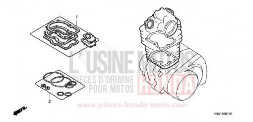 DICHTUNG SATZ A XR650R7 de 2007